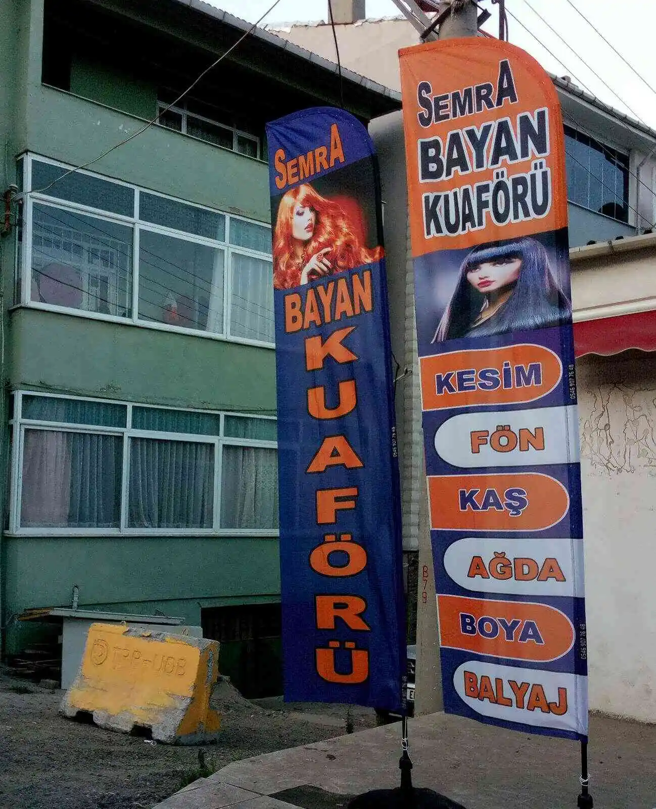Bayan Kuaförü Yelken Bayrak